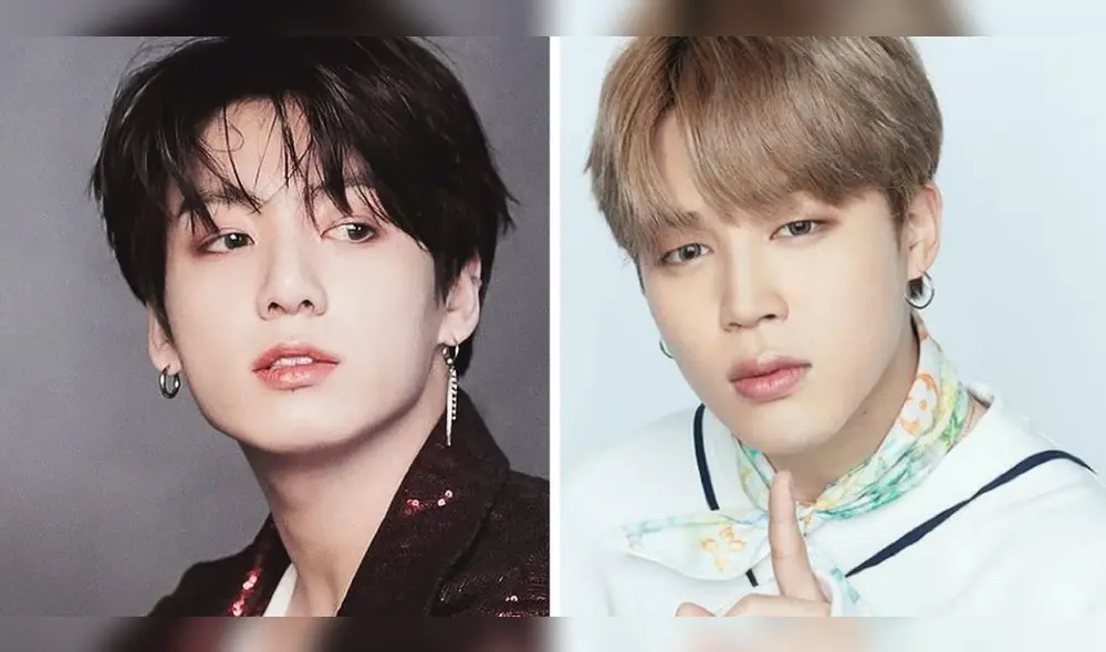 Jimin y Jungkook son dos de los integrantes más populares de BTS en las redes sociales y plataformas musicales. Foto: composición LR/Hybe