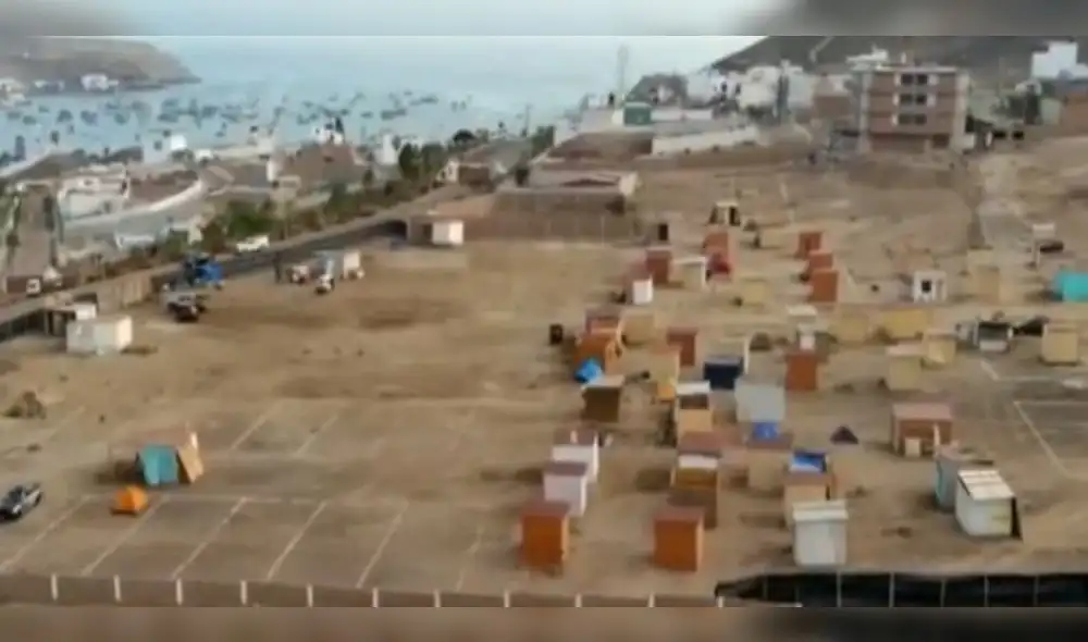 Este terreno ha sido ocupado de manera estratégica, desde el pasado 11 de mayo. Foto: captura "canal N" Este terreno ha sido ocupado de manera estratégica, desde el pasado 11 de mayo. Foto: captura "canal N"