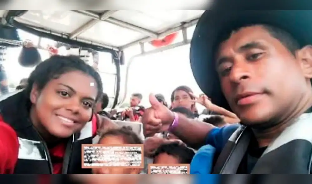 La familia venezolana que viajaba a Estados Unidos por el sueño americano. Foto: El Pitazo La familia venezolana que viajaba a Estados Unidos por el sueño americano. Foto: El Pitazo