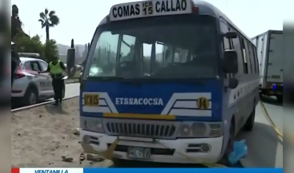 Testigos afirman que la lisura de la pista habría provocado el accidente de tránsito. Foto: captura/Canal N - Video: Canal N