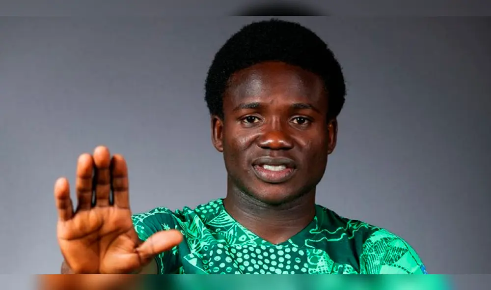 Daniel Bameyi es capitán de la selección de Nigeria y ya disputó dos partidos. Foto: Twitter Daniel Bameyi es capitán de la selección de Nigeria y ya disputó dos partidos. Foto: Twitter