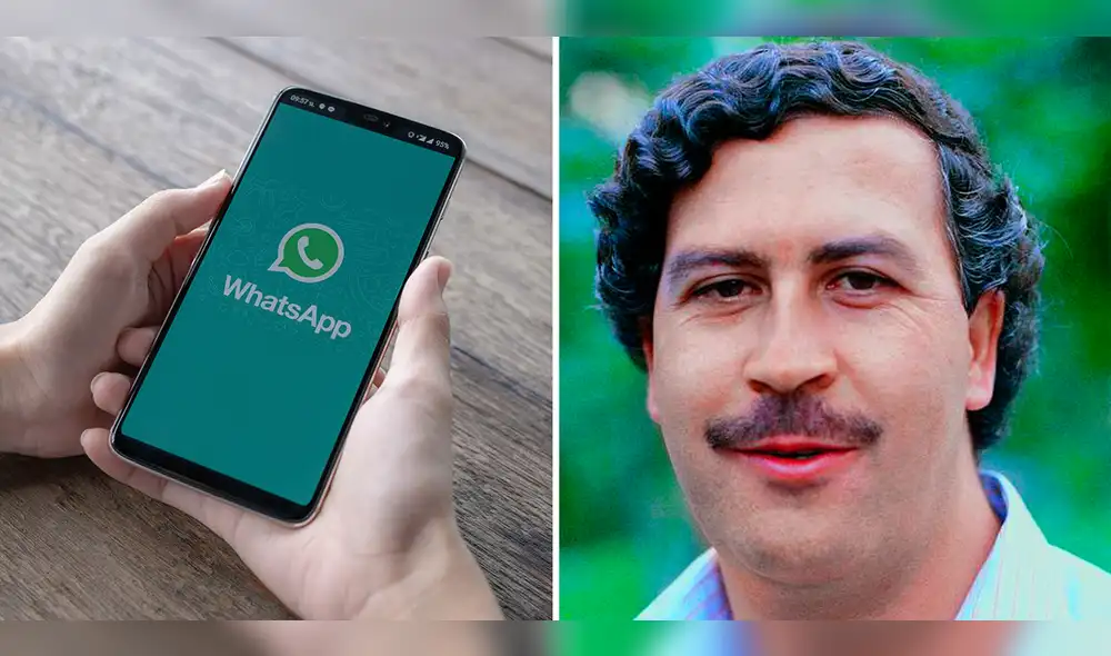 La vecina pensó que el sticker de Pablo Escobar era una amenaza. Foto: composición LR / Infobae La vecina pensó que el sticker de Pablo Escobar era una amenaza. Foto: composición LR / Infobae