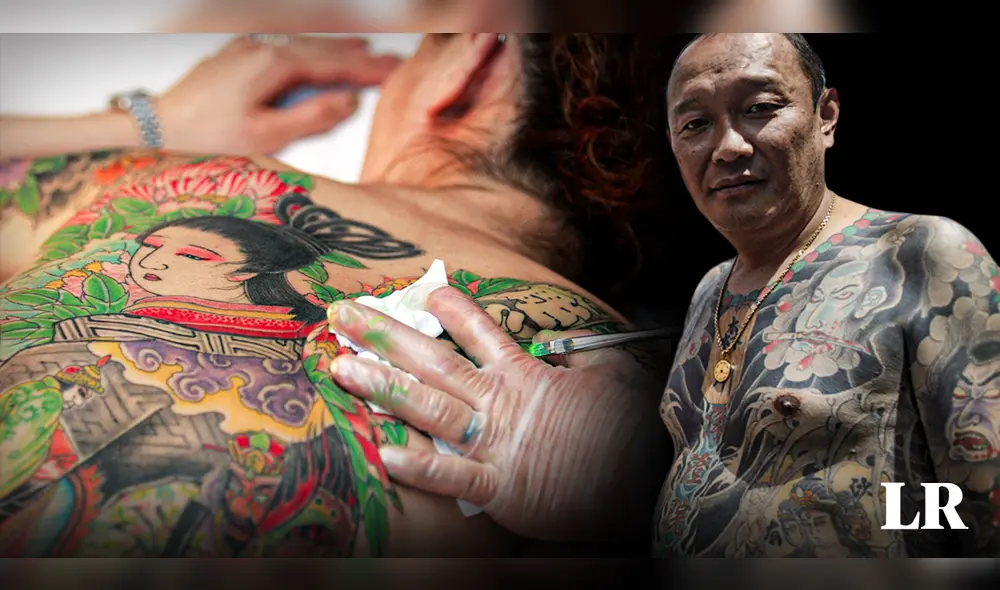 Los tatuajes japoneses tienen un peculiar diseño. Sin embargo, cuentan con una oscura historia relacionada con las mafias. Foto: composición Jazmín Ceras/LR/Japan Times/AFP/ Video: @Brut_ES/Twitter Los tatuajes japoneses tienen un peculiar diseño. Sin embargo, cuentan con una oscura historia relacionada con las mafias. Foto: composición Jazmín Ceras/LR/Japan Times/AFP/ Video: @Brut_ES/Twitter