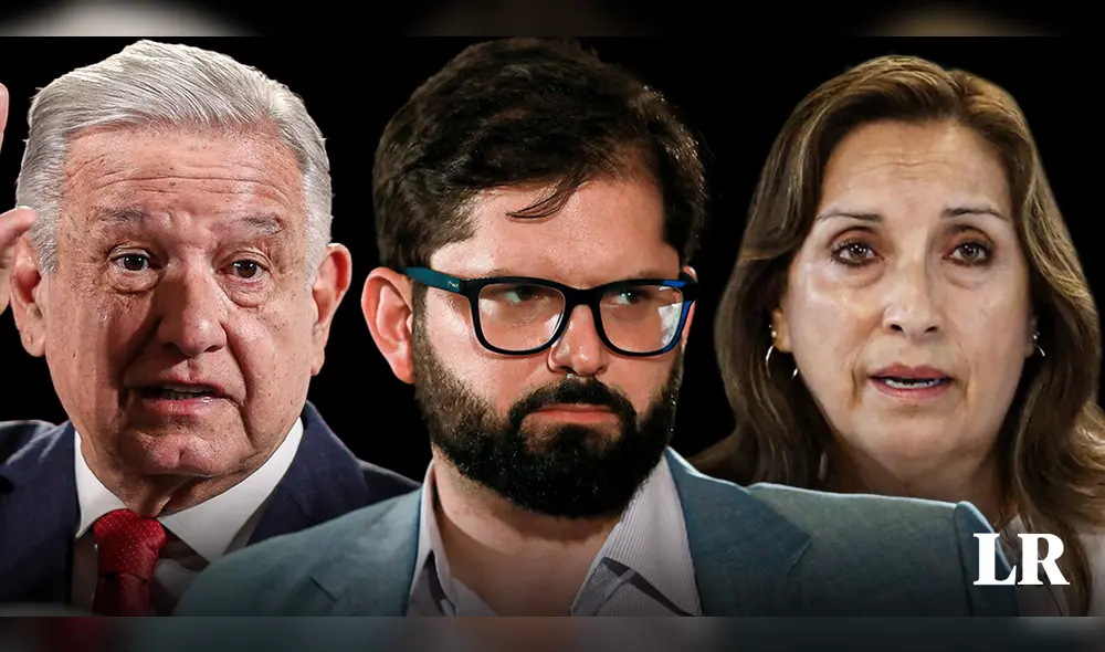 AMLO señala que le entregará la presidencia de la Alianza del Pacífico a Gabriel Boric y no a Dina Boluarte. Foto: composición de Jazmin Ceras/La República/El Economista/Marca - Video: @lopezobrador/YouTube AMLO señala que le entregará la presidencia de la Alianza del Pacífico a Gabriel Boric y no a Dina Boluarte. Foto: composición de Jazmin Ceras/La República/El Economista/Marca - Video: @lopezobrador/YouTube