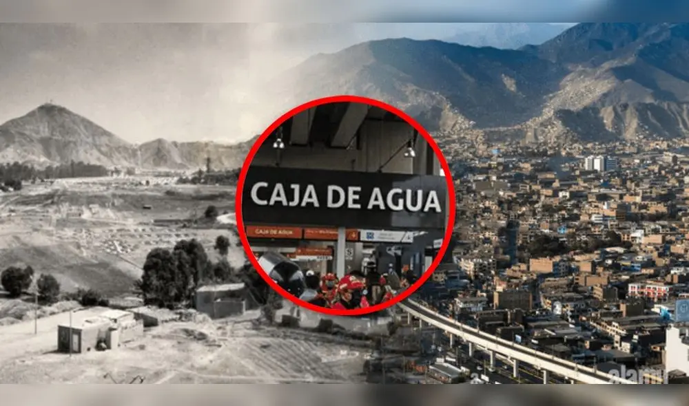 Caja de Agua, popular barrio de San Juan de Lurigancho, tiene una historia que se remonta muchos años atrás. Foto: composición LR/SJLdigital/La República