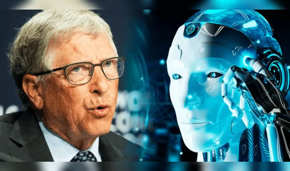 Según Bill Gates, la inteligencia artificial (IA) avanzará a tal punto que podrá ejercer, en el futuro, algunas carreras realizadas por humanos. Foto: composición LR/AP/Auditech Según Bill Gates, la inteligencia artificial (IA) avanzará a tal punto que podrá ejercer, en el futuro, algunas carreras realizadas por humanos. Foto: composición LR/AP/Auditech