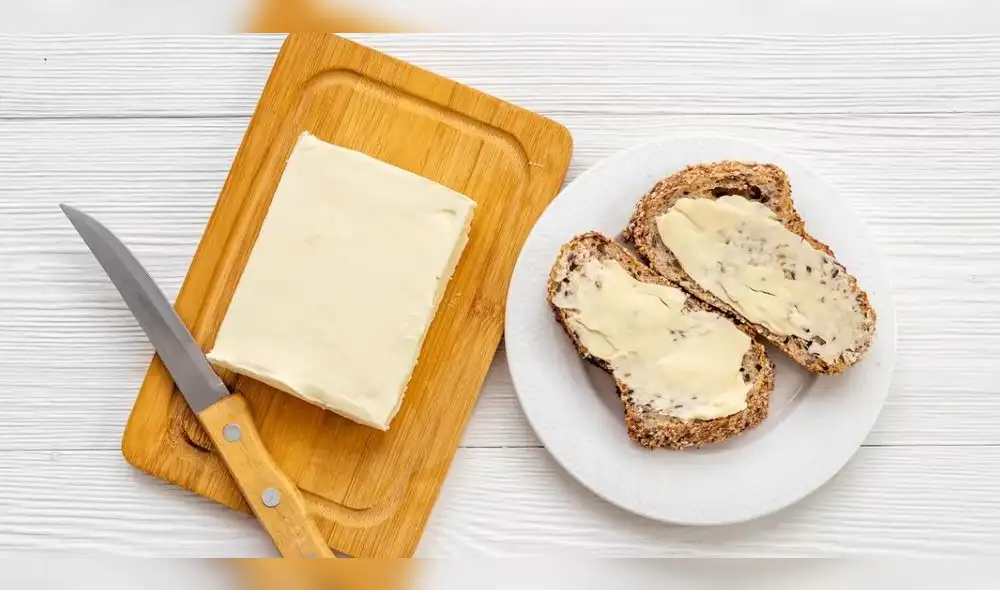 La margarina es mejor para la salud del corazón si la comparamos con la mantequilla. Foto: Buen vivir/Instagram