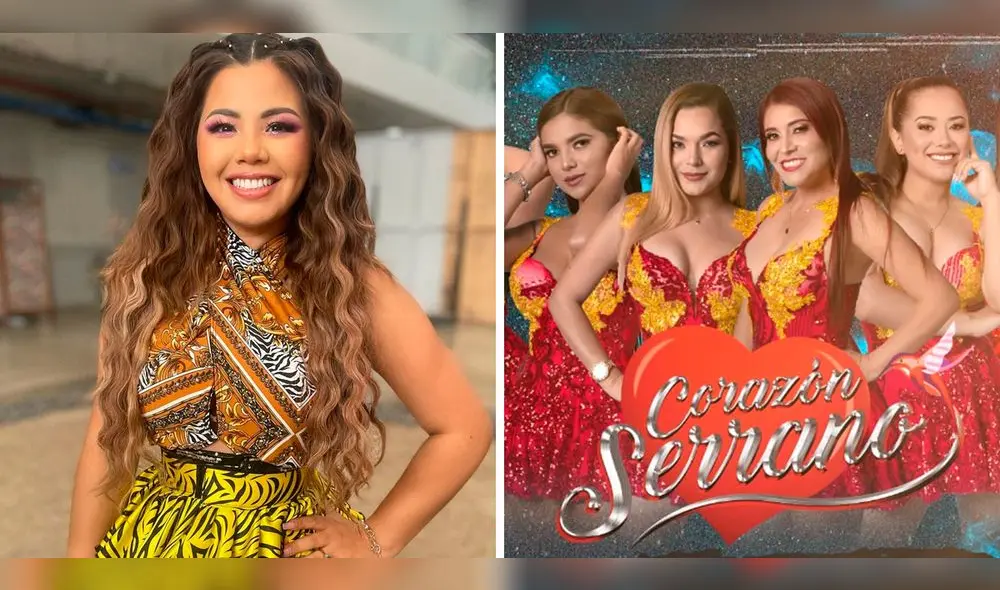 Estrella Torres reveló por qué se retiró de Corazón Serrano tras estar más de un año en la agrupación. Foto: composición LR/captura/Estrella Torres/Corazón Serrano/Instagram