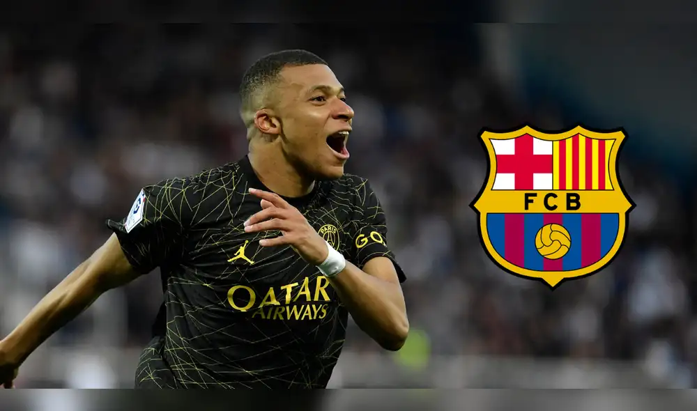 Mbappé intentará ganar su primera Champions con el equipo parisino. Foto: Composición LR/AFP/FC Barcelona