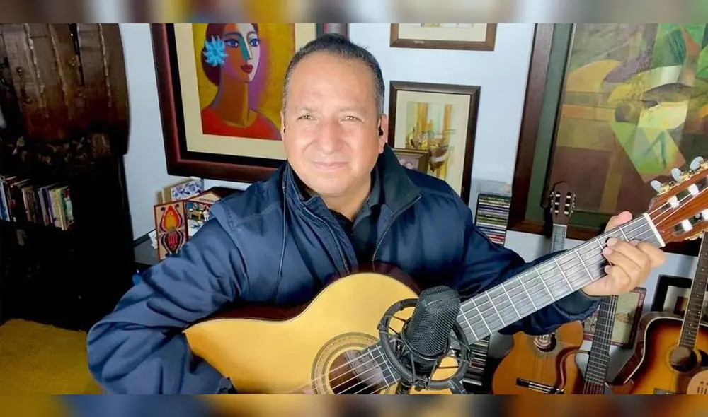 Diosdado Gaitán Castro es un cantautor ayacuchano de música andina. Foto: composición LR/Diosdado Gaitán Castro/Instagram