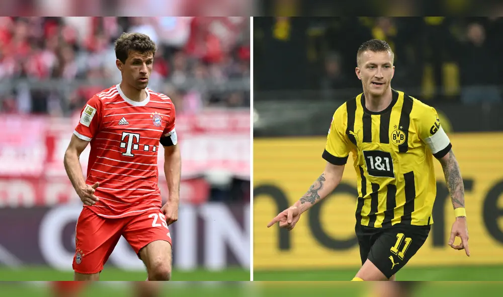Müller y Reus apuntan a ser protagonistas de la jornada. Foto: Composición LR/AFP