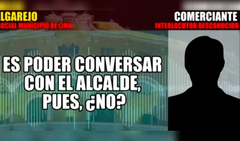 Una de las comerciantes involucradas negó haberse reunido con el burgomaestre tras la donación. Foto: captura de ATV