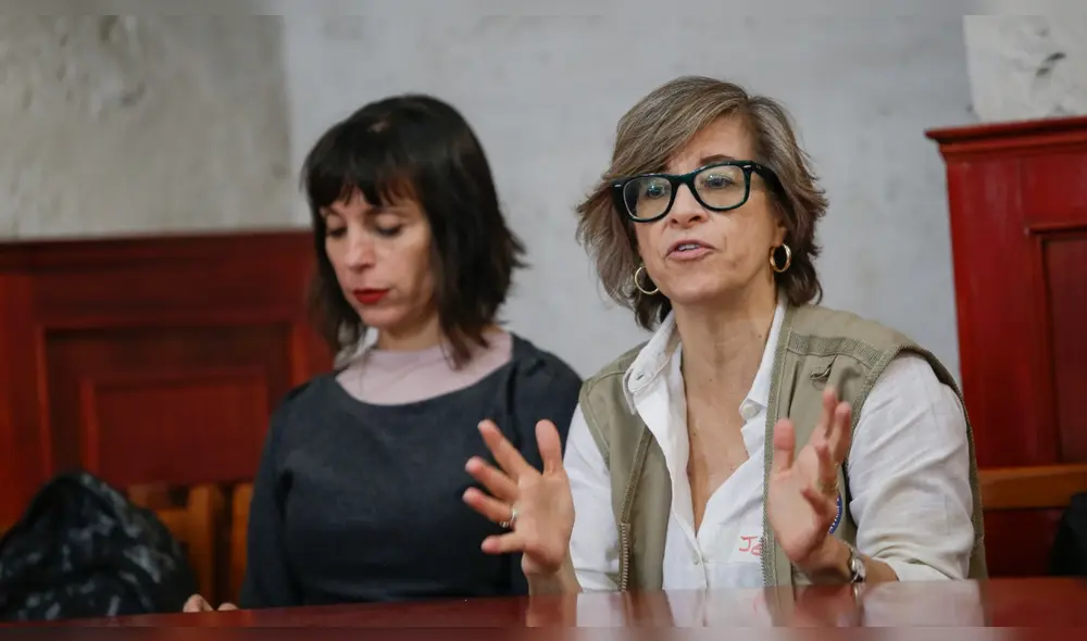 Arequipa. Voceras de Coordinadora de Derechos Humanos denuncian que gobierno hizo uso abusivo de la fuerza. Foto: La República