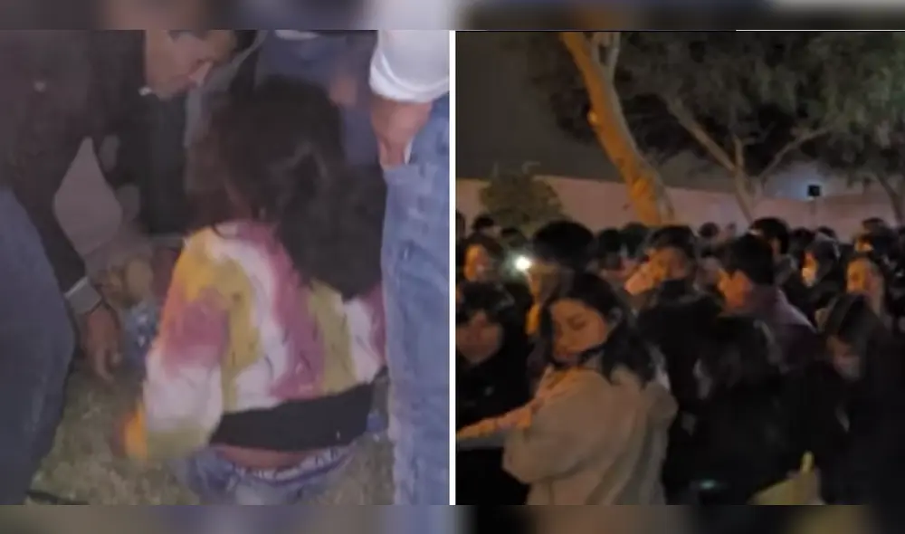 Personal médico auxilió a los heridos del concierto del Grupo 5 y Yarita Lizeth en Tacna. Foto: composición LR/TACNA Noticias/Facebook - Video: Yapecausita/Facebook/difusión