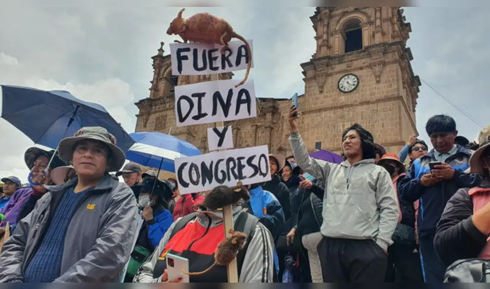 Protestas en contra del Gobierno de Boluarte y el Congreso. Foto: La República