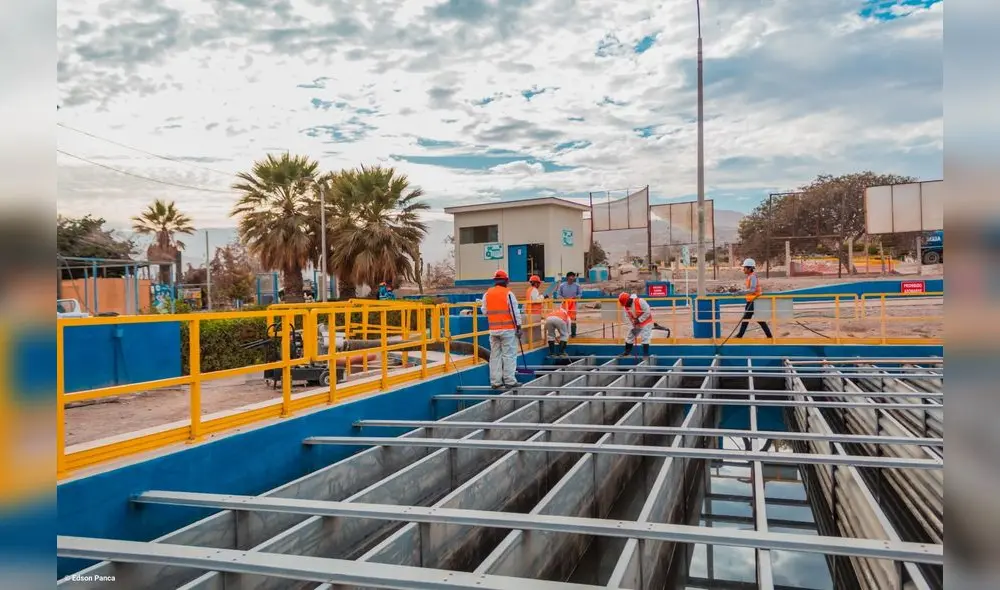 Inician las labores para restablecer el servicio de agua potable. Foto: EPS Moquegua