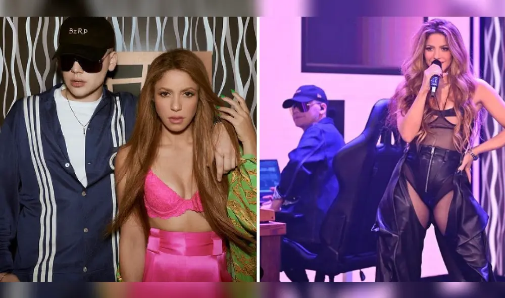 Shakira participó anteriormente en una sesión del productor musical Bizarrap. Foto: composición LR/ Instagram/Shakira