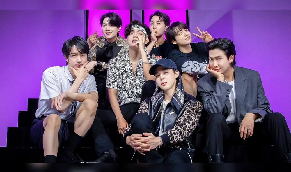 BTS, grupo superestrella del k-pop, debutó en junio del 2013. Este año se celebra su décimo aniversario. Foto: Hybe