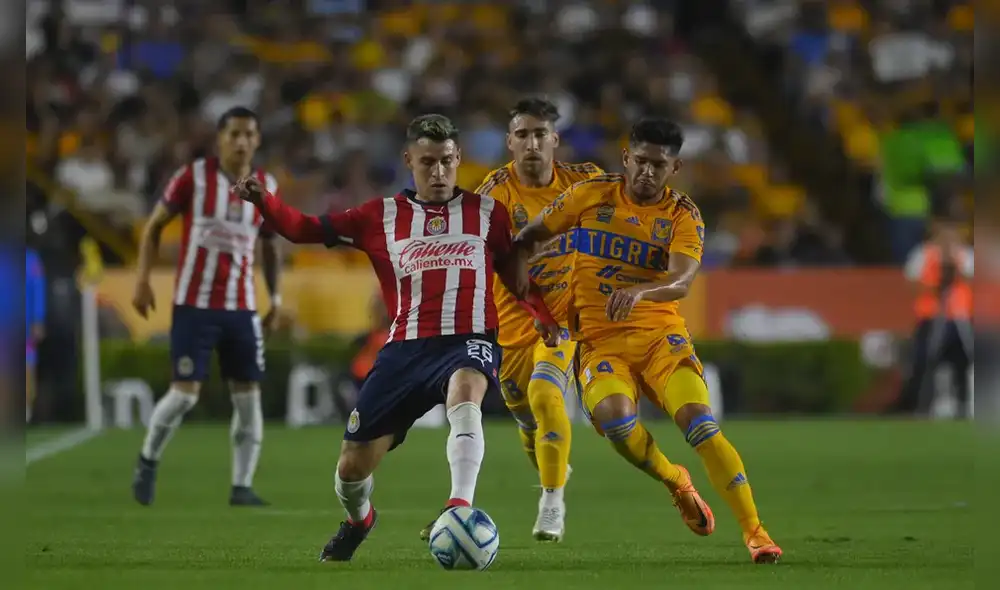 Chivas vs. Tigres quedaron 0-0 en la final de ida. Foto: EFE Chivas vs. Tigres quedaron 0-0 en la final de ida. Foto: EFE