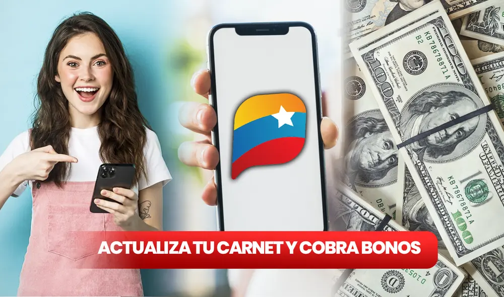 ¿Eres usuario del Sistema Patria? No dejes de actualizar tu carnet de la Patria y tus datos personales para que te lleguen los bonos. Foto: composición LR/Freepik ¿Eres usuario del Sistema Patria? No dejes de actualizar tu carnet de la Patria y tus datos personales para que te lleguen los bonos. Foto: composición LR/Freepik