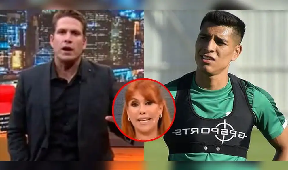 Paco Bazán sacó cara por su compañera de ATV. Foto: composición LR/captura ATV Paco Bazán sacó cara por su compañera de ATV. Foto: composición LR/captura ATV