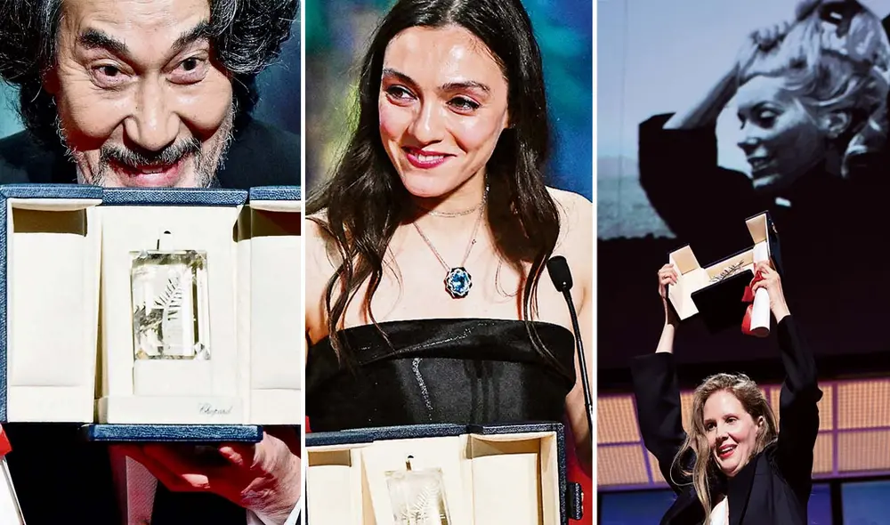 Palmera de Oro. El máximo galardón para Justine Triet por Anatomía de una caída. Foto: Difusión