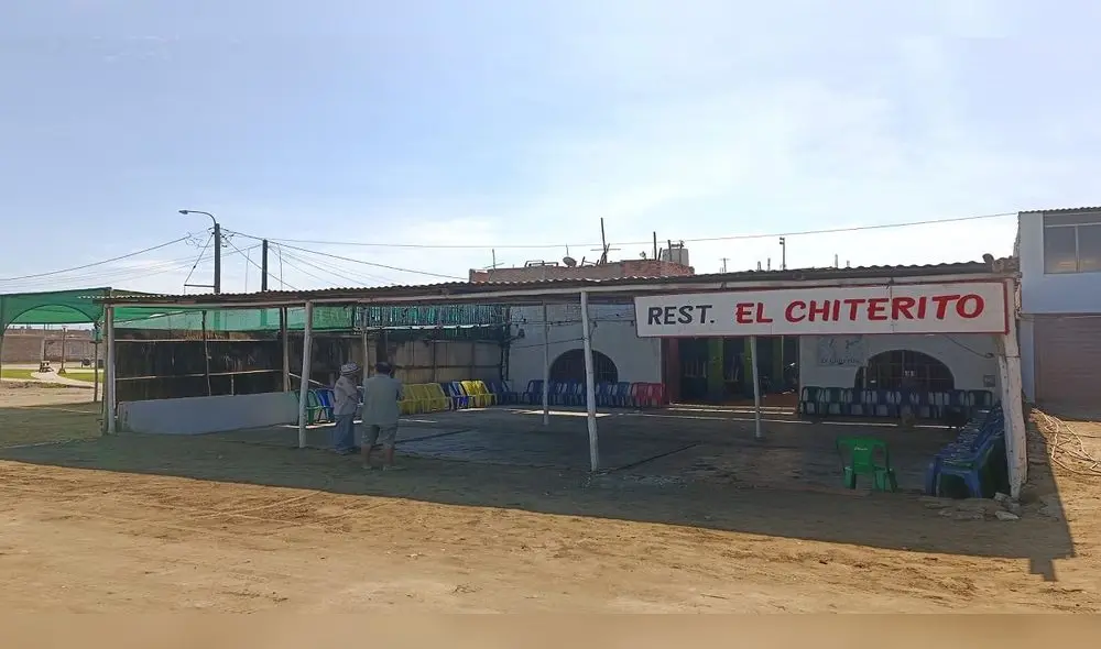 Los sicarios llegaron hasta el local "El Chiterito". Foto: Sergio Verde- URPI/LR Los sicarios llegaron hasta el local "El Chiterito". Foto: Sergio Verde- URPI/LR