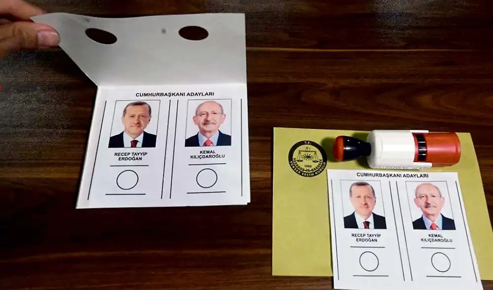 Candidatos. Recep Tayyip Erdogan y el socialdemócrata Kemal Kiliçdaroglu se disputan la presidencia de Turquía. Foto: EFE