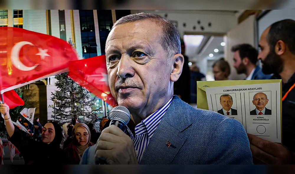 Segunda vuelta en Turquía: Recep Tayyip busca la reelección. Foto: composición LR/AFP Segunda vuelta en Turquía: Recep Tayyip busca la reelección. Foto: composición LR/AFP