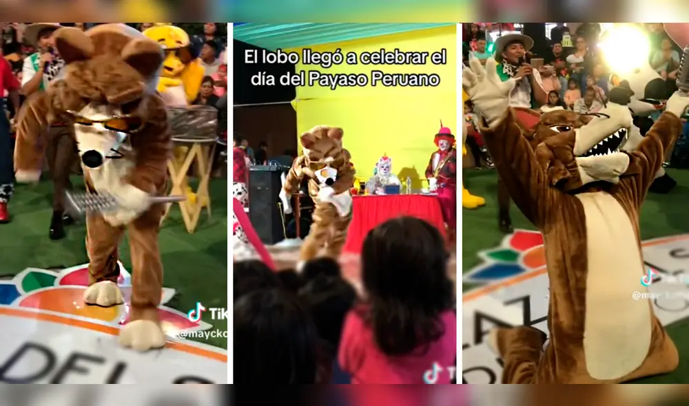 Lobo Beto es la sensación de TikTok. Foto: composición LR/El Show de Mayckoll Jahir/TikTok