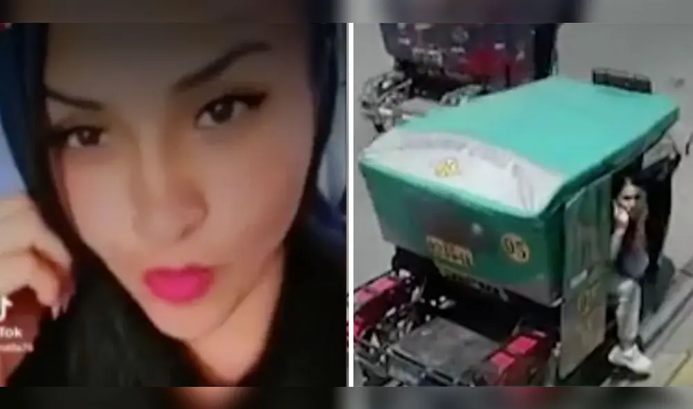 La 'Diabla' da aviso a sus gatilleros para abordar y asaltar a sus víctimas. Foto: composición LR/captura de Canal N La 'Diabla' da aviso a sus gatilleros para abordar y asaltar a sus víctimas. Foto: composición LR/captura de Canal N