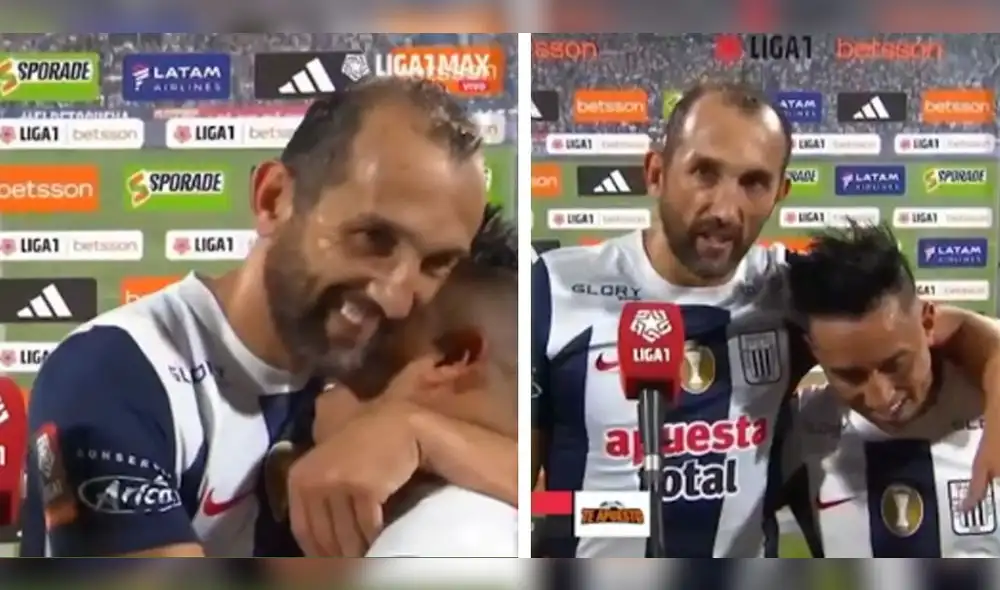 Hernán Barcos y Christian Cueva anotaron en el triunfo ante Binacional. Foto: composición GLR