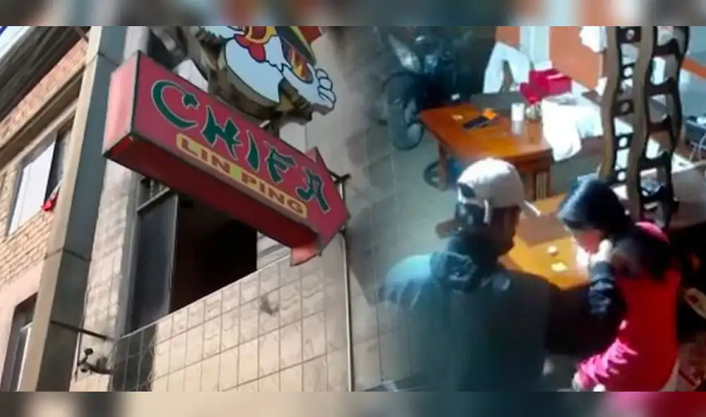 El presunto delincuente amenazó a los familiares del dueño del chifa. Foto: composición LR/captura ATV