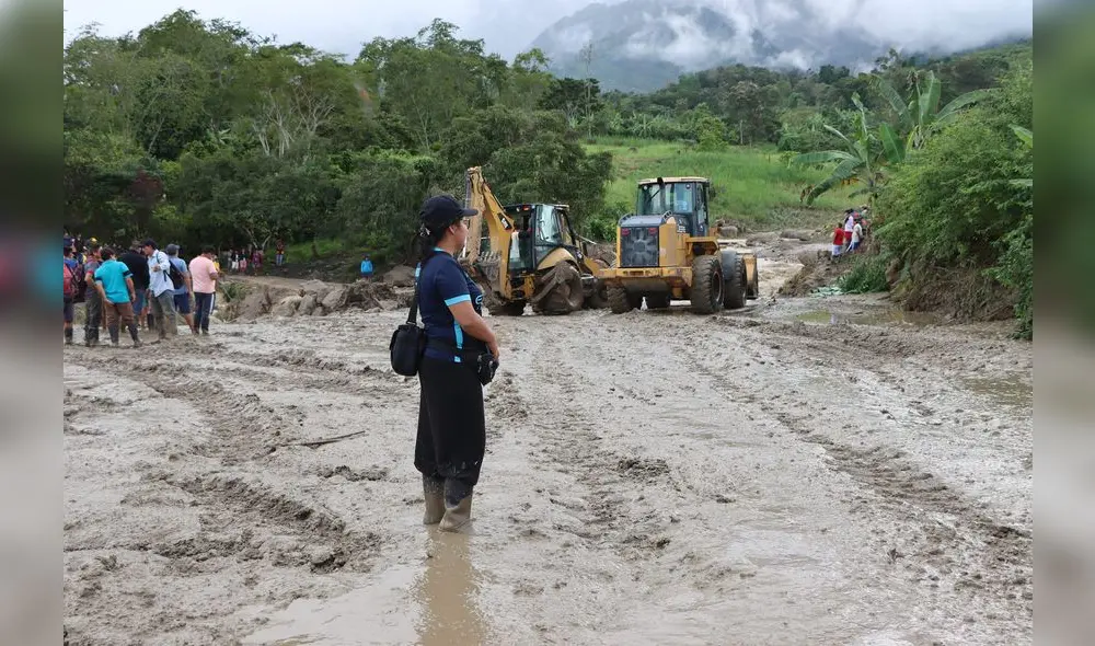 Zona norte de Amazonas, han soportado fuertes precipitaciones. Foto: cortesía