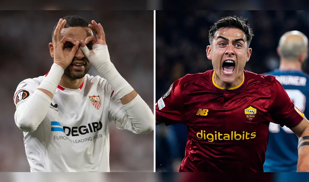 En-Nesyiri y Dybala apuntan a ser figuras de la final europea. Foto: composición LR/AFP