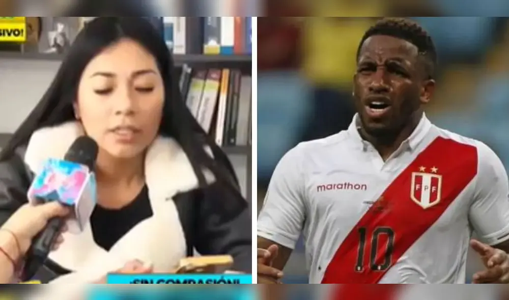 Olenka Mejía y Jefferson Farfán enfrentan una batalla legal y mediática. Foto: captura Willax/FPF Olenka Mejía y Jefferson Farfán enfrentan una batalla legal y mediática. Foto: captura Willax/FPF