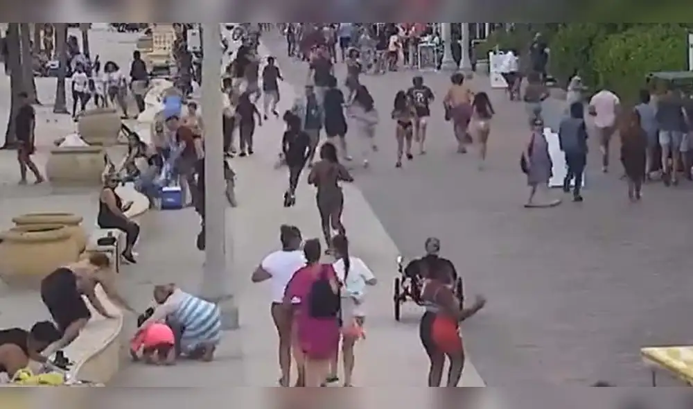 Un nuevo tiroteo en Estados Unidos. En esta oportunidad, el escenario es Hollywood Beach en Miami, Florida. Foto: captura @IntelPointAlert/Twitter - Video: @IntelPointAlert/Twitter Un nuevo tiroteo en Estados Unidos. En esta oportunidad, el escenario es Hollywood Beach en Miami, Florida. Foto: captura @IntelPointAlert/Twitter - Video: @IntelPointAlert/Twitter