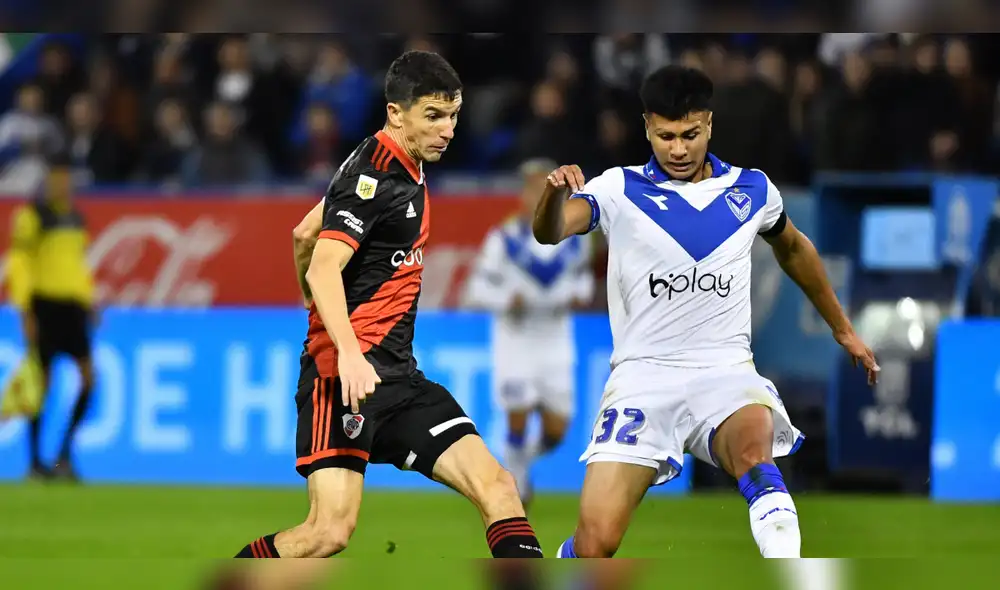 River Plate y Velez juegan en el Estadio José Amalfitani. Foto: River Plate