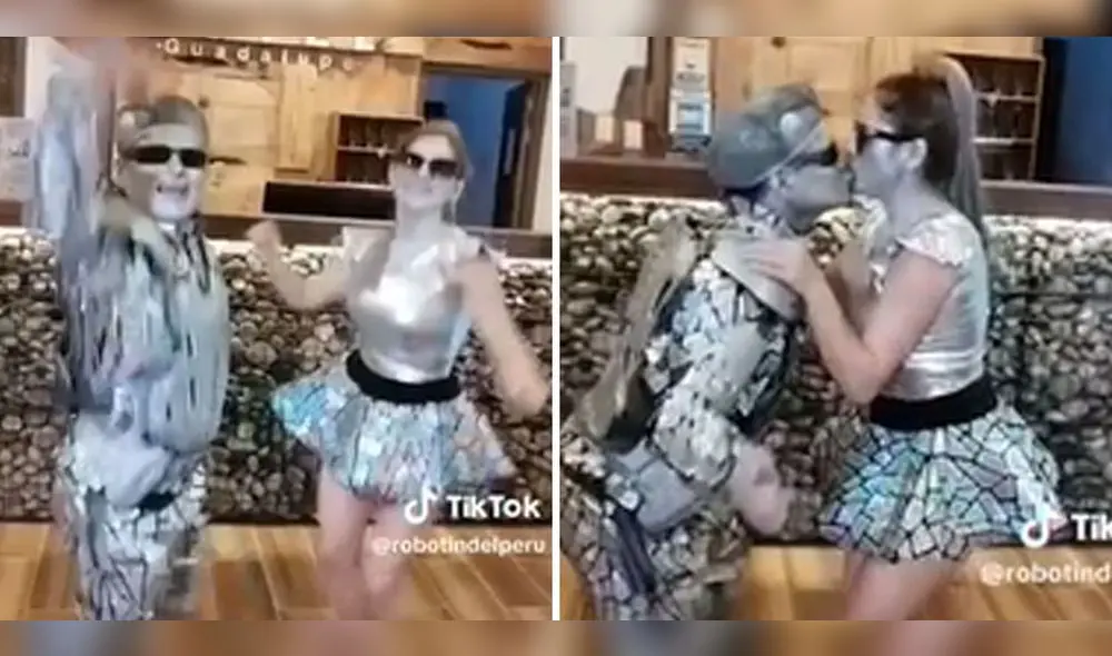 Robotín habría encontrado a su nueva Robotina en Cajamarca. Foto: TikTok Robotín