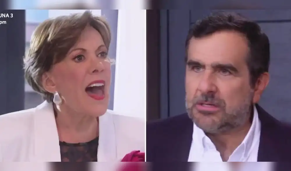 Francesca Maldini tuvo una fuerte discusión con Diego Montalbán en "Al fondo hay sitio". Foto: composición LR/América TV Francesca Maldini tuvo una fuerte discusión con Diego Montalbán en "Al fondo hay sitio". Foto: composición LR/América TV