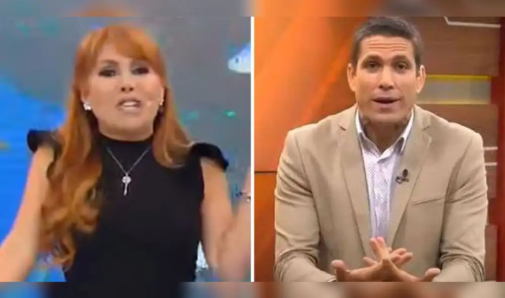 Magaly Medina le dedicó una emotivas palabras a su compañero de ATV. Foto: composición LR/captura/ATV - Video: ATV Magaly Medina le dedicó una emotivas palabras a su compañero de ATV. Foto: composición LR/captura/ATV - Video: ATV