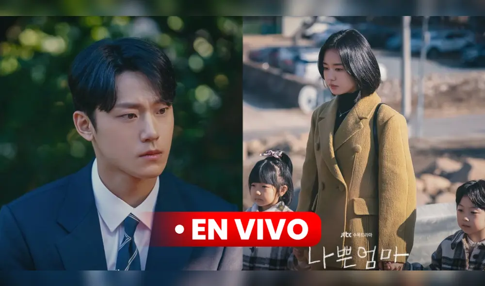 En la imagen, Lee Do Hyun y Ahn Eun Jin, actores que interpretan a Kang Ho y Mi Joo en "La buena mala madre". Foto: composición LR/JTBC