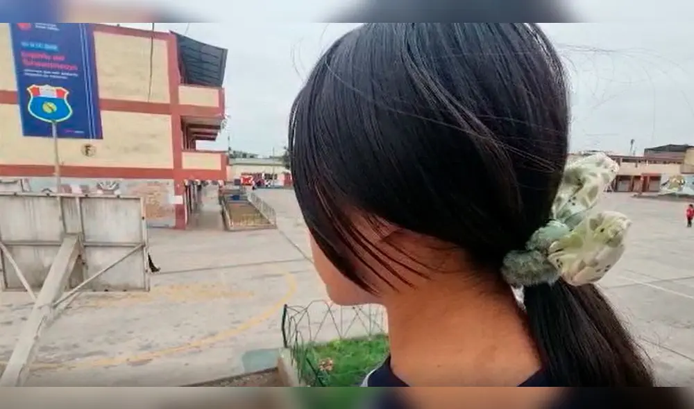 Alumna confirmó que se suele realizar el reto que causó la muerte de su compañera. Foto: Omar Coca/La República Alumna confirmó que se suele realizar el reto que causó la muerte de su compañera. Foto: Omar Coca/La República