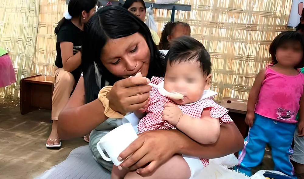 La lactancia materna hasta los 6 meses debe ser exclusiva para garantizar una óptima alimentación del niño, señalan los especialistas. Foto: difusión/Andina