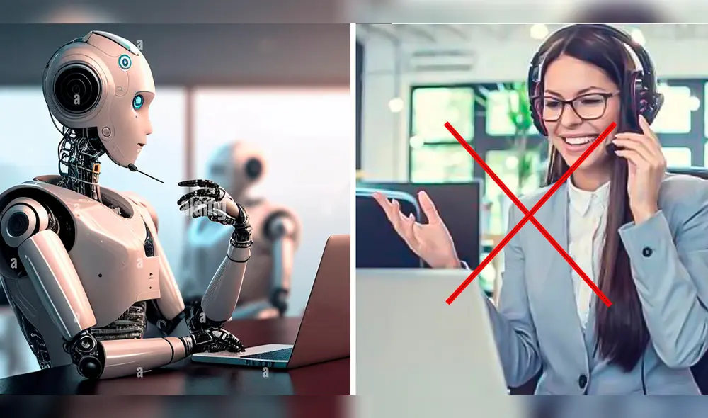 La Inteligencia Artificial reemplazaría muchas profesiones a futuro. Foto: composición LR/alamy/Studio92