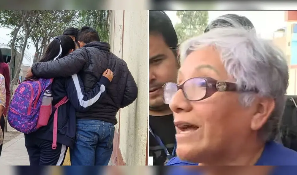 La representante de la Defensoría enfatizó que no está sacando cara por la directora. Foto: composición LR/captura de Latina - Video: Latina