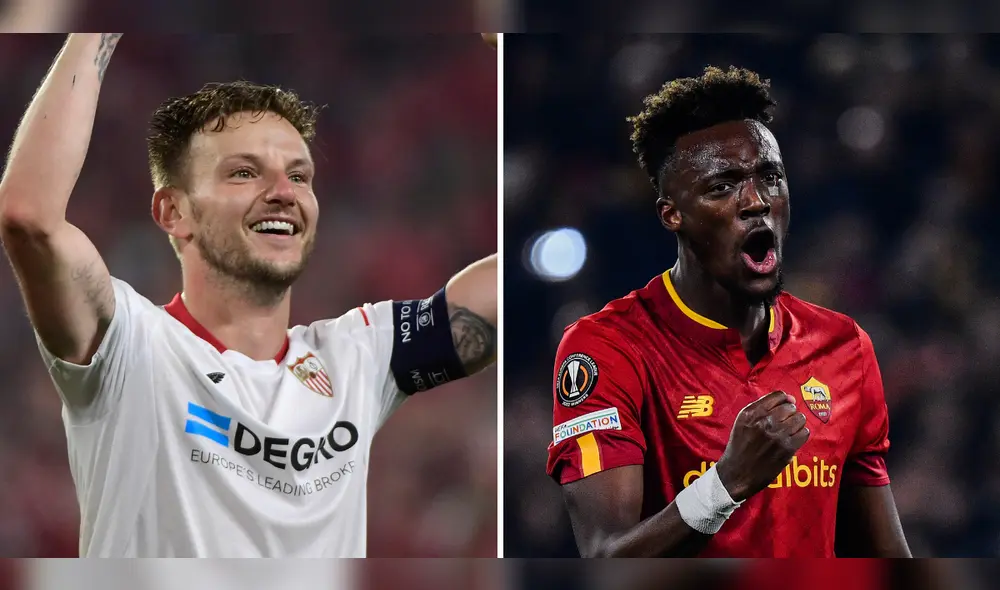 Rakitic y Abraham apuntan a ser protagonistas de la final. Foto: Composición LR/AFP Rakitic y Abraham apuntan a ser protagonistas de la final. Foto: Composición LR/AFP