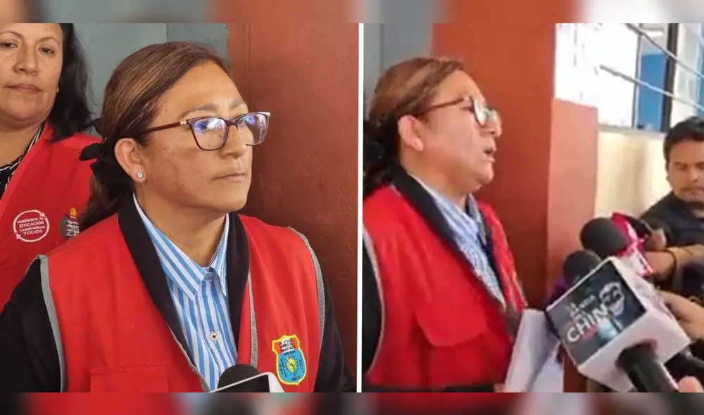 Directora del colegio contó los pormenores del caso. Foto: La República