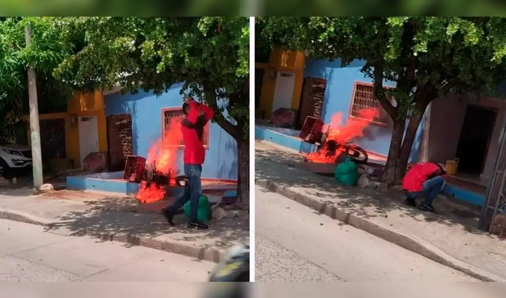 Las imágenes conmovieron los corazones de miles en redes y muchos decidieron ayudarlo. Foto: Composición de LR/@SucesosValledu1/TikTok Las imágenes conmovieron los corazones de miles en redes y muchos decidieron ayudarlo. Foto: Composición de LR/@SucesosValledu1/TikTok