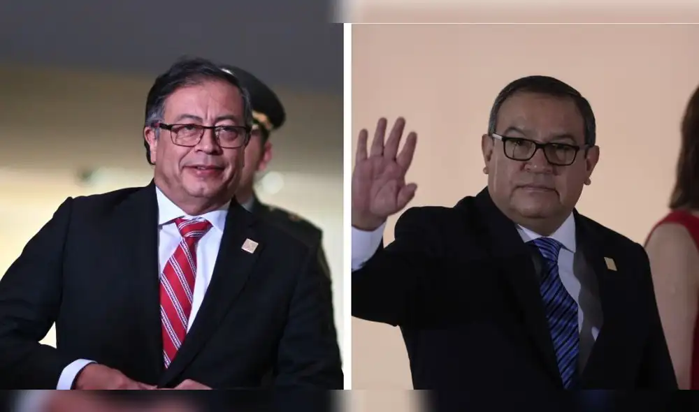 Según Otárola, Petro tuvo una "actitud beligerante". Foto: EFE Según Otárola, Petro tuvo una "actitud beligerante". Foto: EFE